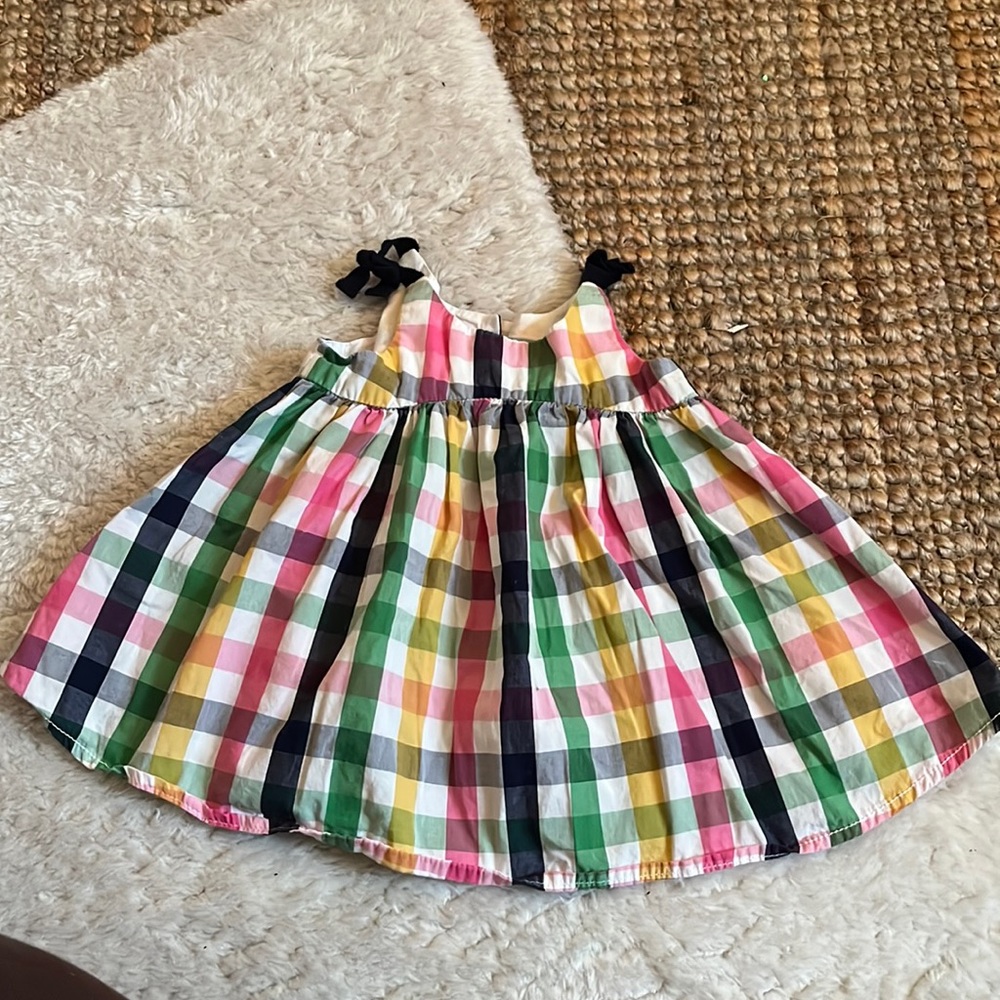 🌸 baby gap plaid dress